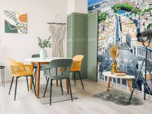 Online Sint-Pietersplein in de zomer fotobehang Architectuur