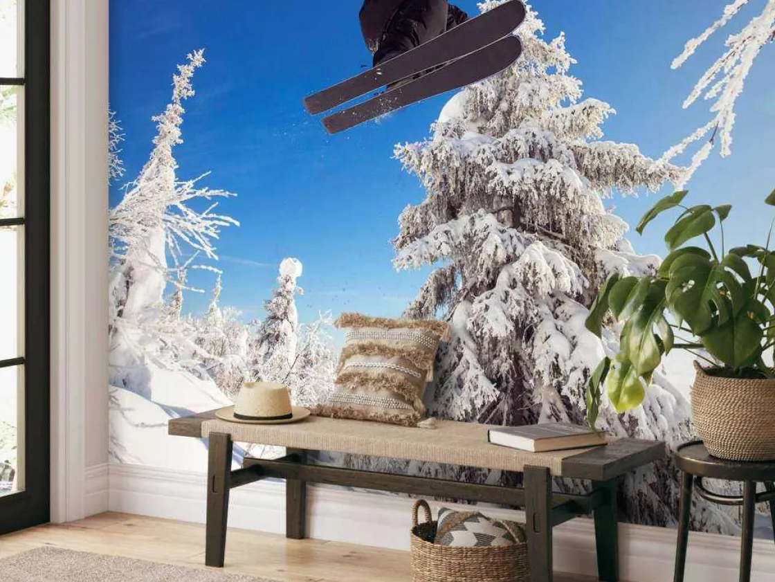 skir_maakt_een_hoge_spron_4.webp Sale Skiër maakt een hoge sprong fotobehang Tienerkamer | Sport