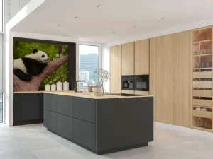 Outlet Slapende panda in een boom fotobehang Dieren