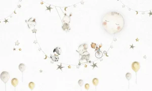 New Sleeping Moon Babykamer | Dieren