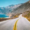 Best Snelweg langs de Amerikaanse kust fotobehang Architectuur
