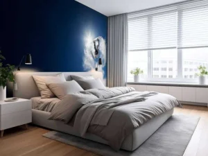 Discount Snowboarder maakt een backflip fotobehang Tienerkamer | Sport