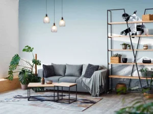 Fashion Snowboarder maakt een hoge sprong fotobehang Tienerkamer | Sport