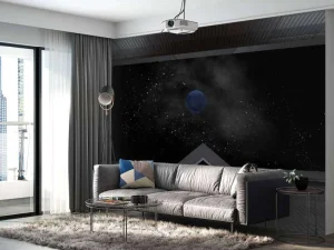 Clearance Space Shuttle uitzicht fotobehang Tienerkamer | Kinderkamer