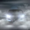 Fashion Sportauto met rook fotobehang Kinderkamer | Transport
