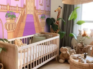 Online Sprookjeskasteel interieur fotobehang Kinderkamer