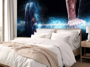 Clearance Sterke gespierde man fotobehang Tienerkamer | Sport