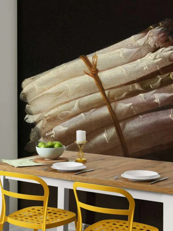 Outlet Stilleven met asperges fotobehang Keuken