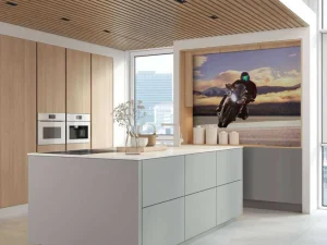 Clearance Stoere motorrijder fotobehang Tienerkamer | Transport