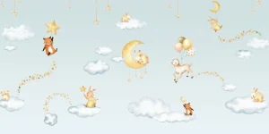 Fashion Sweet Dreams - Blue Babykamer