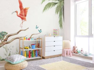Clearance Tak met jungle dieren Kinderkamer