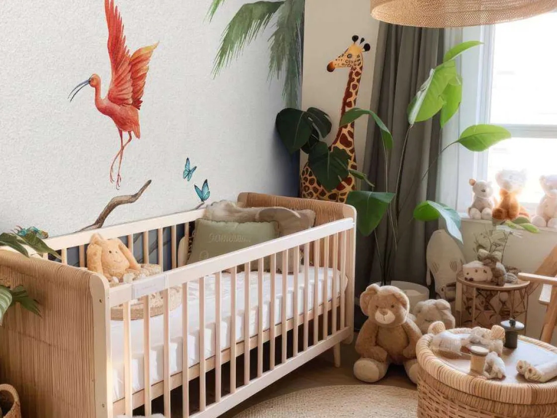 tak_met_jungle_dieren_7.webp Clearance Tak met jungle dieren Kinderkamer