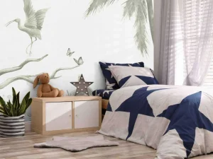 New Tak met jungle dieren in groen Kinderkamer | Dieren