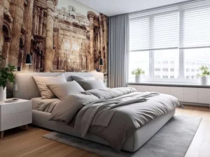 Hot Tempel van Bacchus fotobehang Architectuur