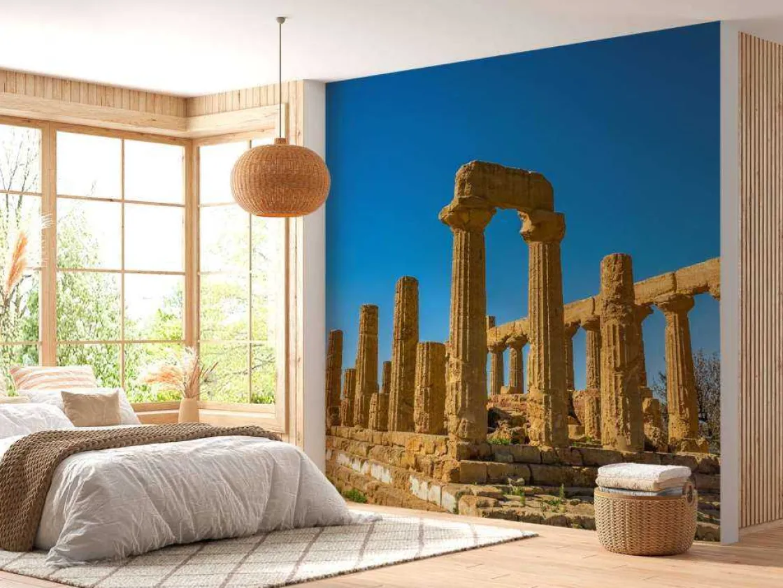 tempel_van_juno_moneta_fo_1.webp Sale Tempel van Juno Moneta fotobehang Architectuur