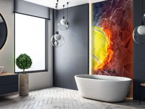 Discount Tennisbal met veel kracht fotobehang Tienerkamer | Kinderkamer