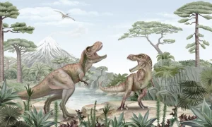 Online Terrific T-Rex Kinderkamer