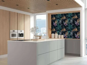 Fashion Tijgers, bladeren en bloemen Bloemen