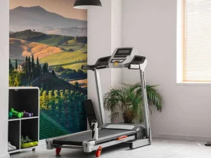 Online Toscaans landschap met wijngaarden fotobehang Bloemen