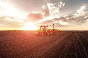 Fashion Tractor aan het werk fotobehang Tienerkamer | Kinderkamer