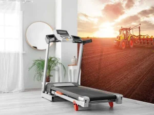 Fashion Tractor aan het werk fotobehang Tienerkamer | Kinderkamer