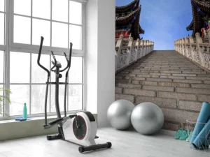 Best Trap naar Chinese tempel fotobehang Architectuur