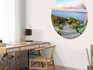 Fashion Trap naar de zee fotobehang Bloemen