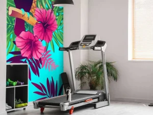 Fashion Trendy jungle print fotobehang Dieren | Bloemen