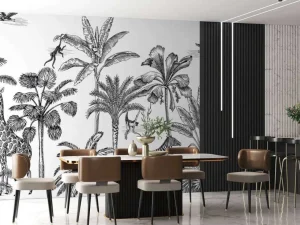 Best Tropisch dierenjungle Kinderkamer | Dieren