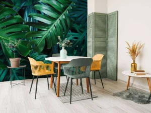 Fashion Tropische bladeren fotobehang Hobbykamer | Bloemen