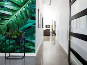 Fashion Tropische bladeren fotobehang Hobbykamer | Bloemen