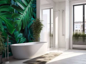 Fashion Tropische bladeren fotobehang Hobbykamer | Bloemen