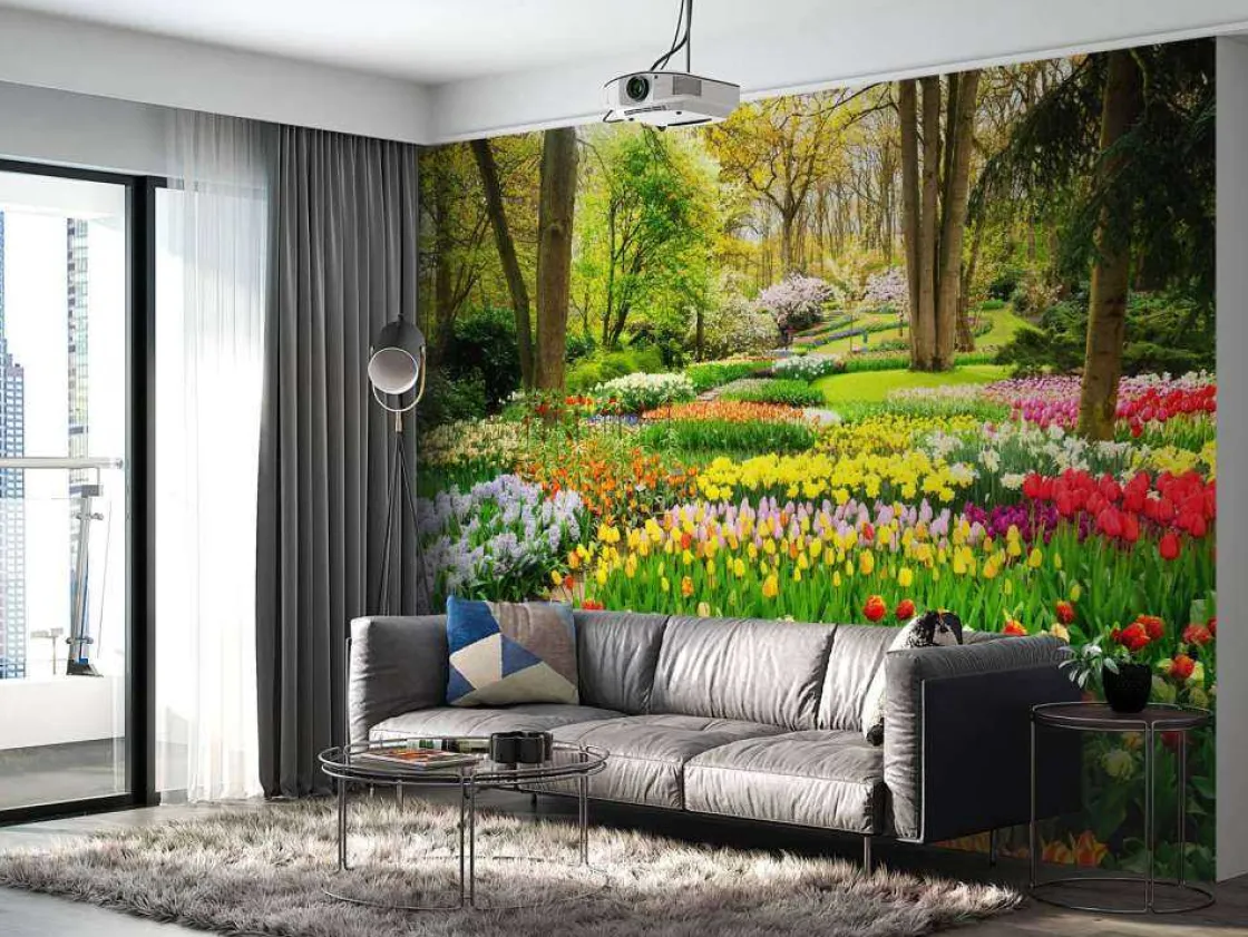tulpencreaties_in_een_par_10.webp Clearance Tulpencreaties in een park fotobehang Steden | Architectuur