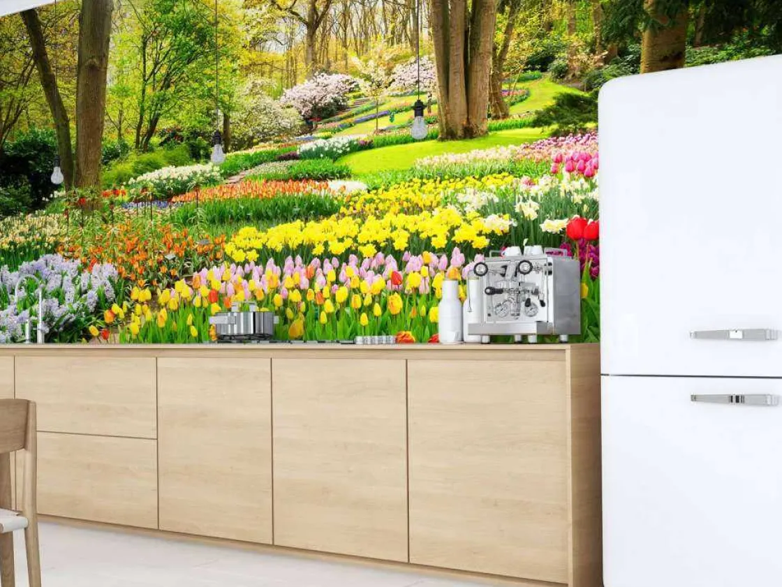 tulpencreaties_in_een_par_5.webp Clearance Tulpencreaties in een park fotobehang Steden | Architectuur