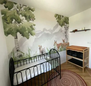 Clearance Twee hertjes in het bos Kinderkamer | Dieren
