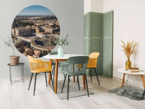 Discount Vaticaanstad met kerst fotobehang Architectuur