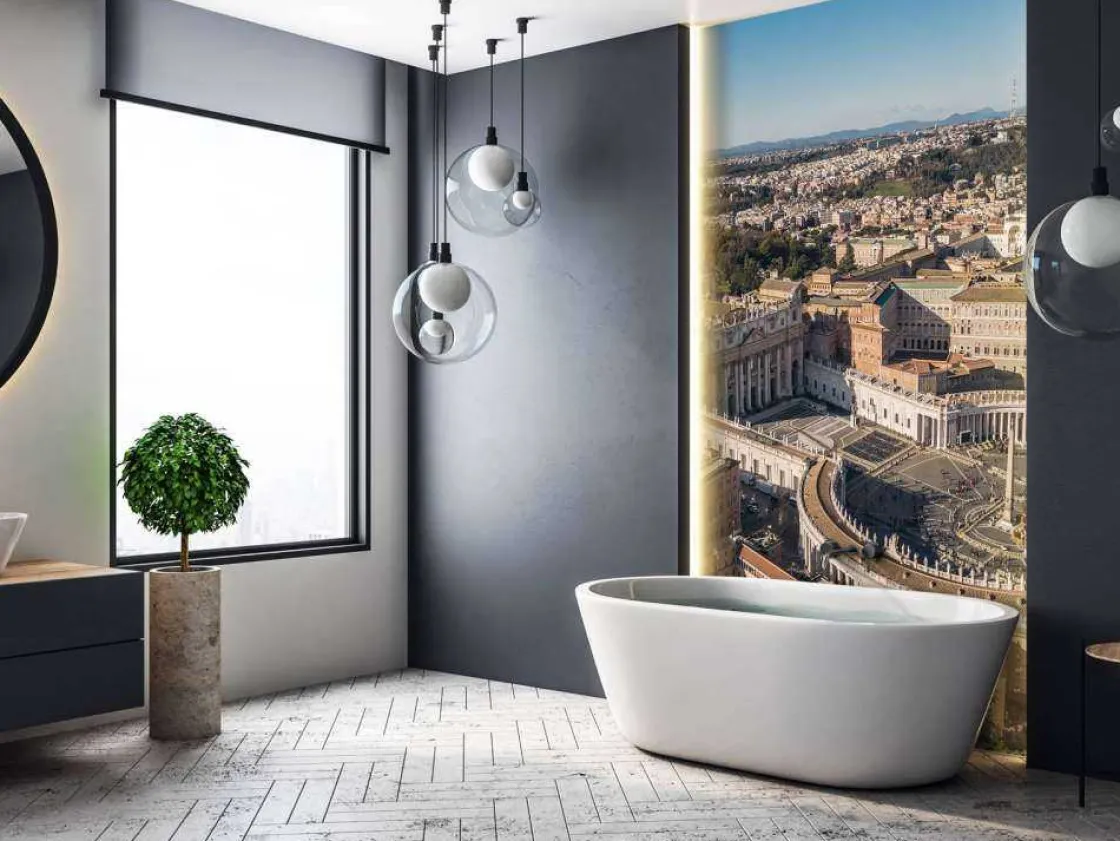vaticaanstad_met_kerst_fo_8.webp Discount Vaticaanstad met kerst fotobehang Architectuur