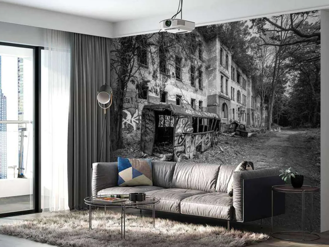 verlaten_dorpje_met_graff_10.webp Discount Verlaten dorpje met graffiti fotobehang Tienerkamer | Kunst & Design