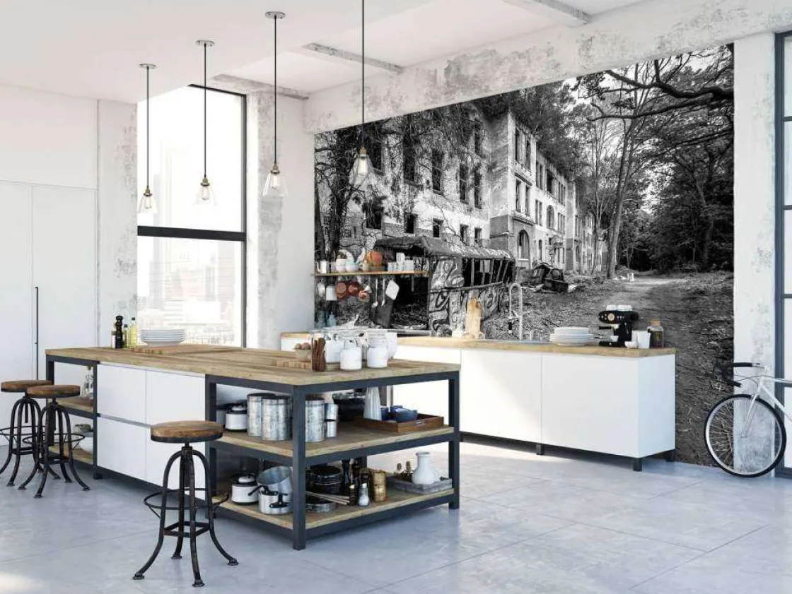 verlaten_dorpje_met_graff_5.webp Discount Verlaten dorpje met graffiti fotobehang Tienerkamer | Kunst & Design