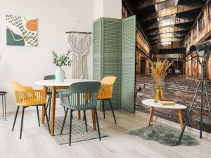 Clearance Verlaten industrieel pand fotobehang Architectuur