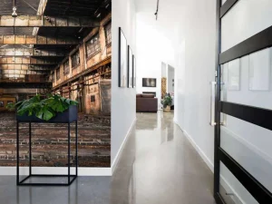 Clearance Verlaten industrieel pand fotobehang Architectuur