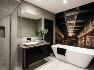 Clearance Verlaten industrieel pand fotobehang Architectuur