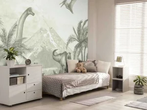 Best Verschillende dino's in groen Kinderkamer | Dieren