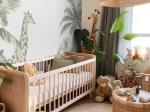 Best Verschillende jungle dieren in groen Kinderkamer | Dieren