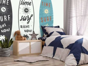 New Verschillende surfboards fotobehang Tienerkamer | Kinderkamer