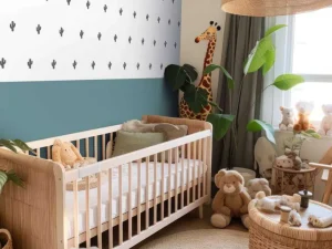 Fashion Vlakken en cactussen Kinderkamer