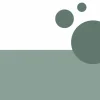 New Vlakken en cirkels, groen Kinderkamer