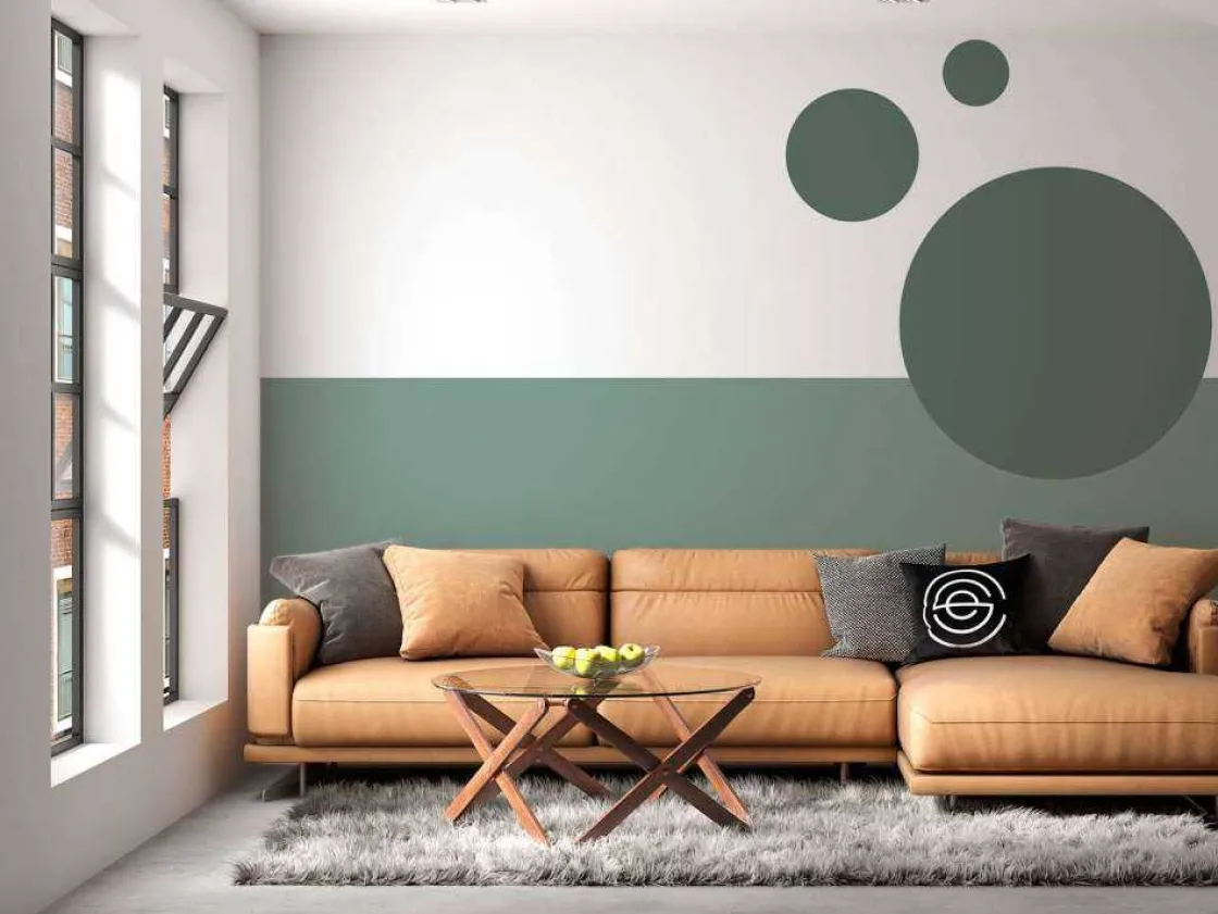 vlakken_en_cirkels_groen_9.webp New Vlakken en cirkels, groen Kinderkamer
