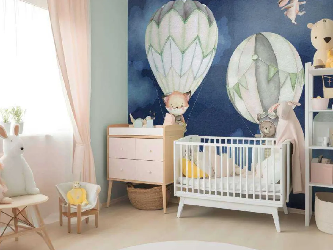 vliegende_dieren_groen_4.webp Best Vliegende dieren groen Babykamer | Dieren