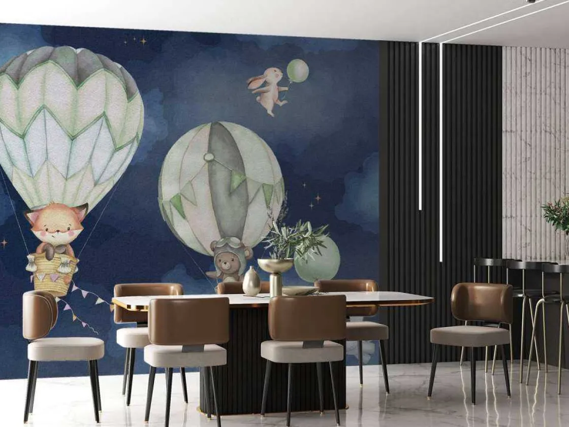 vliegende_dieren_groen_8.webp Best Vliegende dieren groen Babykamer | Dieren